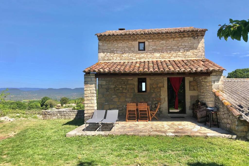 Gite Du Mas Champetre Saint-Privat-de-Champclos Exterior photo